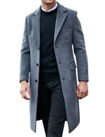 Sponeed Men's Single Breasted Coat