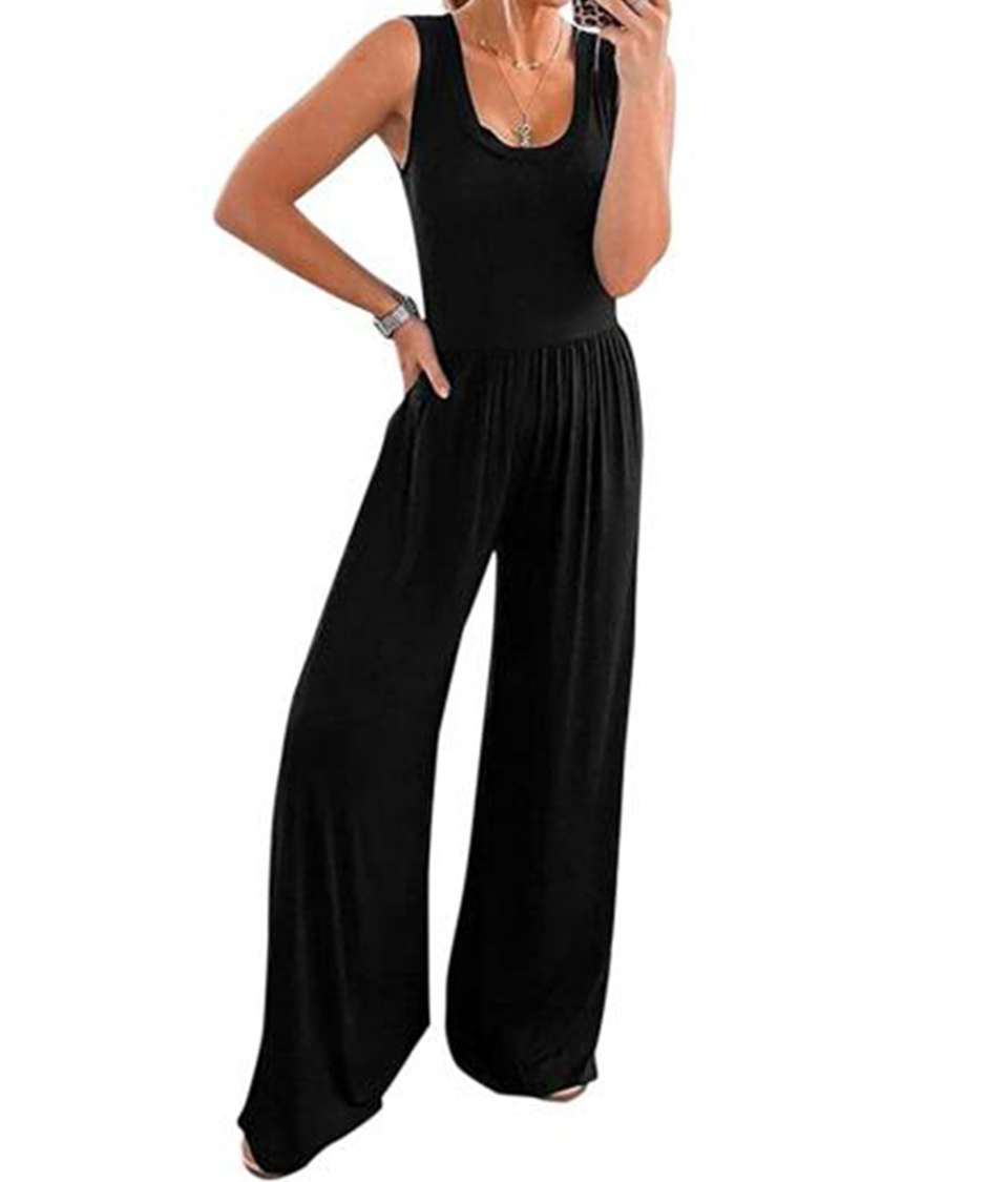 66 Sponeed Women's Casual Sleeveless Jumpsuit - Image 1