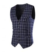 Sponeed Men's Formal V-Neck Suit Vest