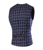 Sponeed Men's Formal V-Neck Suit Vest - Image 2