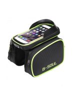 Bicycle Pannier Pouch Saddle Bag with Touch Screen Phone Case for 5.5''