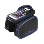 Bicycle Pannier Pouch Saddle Bag with Touch Screen Phone Case for 5.5'' - Image 3