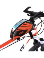 Bike Front Bag Outdoors Sports Bicycle Pannier Bags for Phone - Image 2
