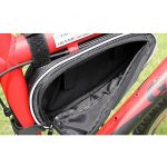 Bike Triangle Bag Mini Waterproof Tool Bike Bag Black - Image 4