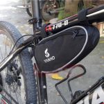 Bike Triangle Bag Mini Waterproof Tool Bike Bag Black - Image 5