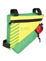 Bicycle Bike Storage Bag Triangle Saddle Frame Strap-On Pouch for Cycling - Image 2