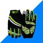 Touch Recognition Full Finger Gloves Gel Pad Shockproof Bike Mitt - Image 3