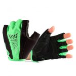 Men Women with Foam Padding Breathable Mesh Bicycle Gloves M-XL - Image 4