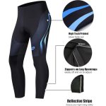 Men's Bicycle Pants 4D Padded Road Cycling Tights Leggings Outdoor Cyclist Riding Bike Wear - Image 3