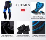 Men Bike Pants Padded Spin Tights Outdoor MTB Road Cycle Trousers - Image 3