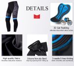 Cycling Men's Bike Pants Long Padded Bicycle Tights US S-2XL - Image 3