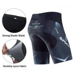 Sponeed Mens Cycling Shorts with Gel Padding Road Bike Clothing Gray - Image 5