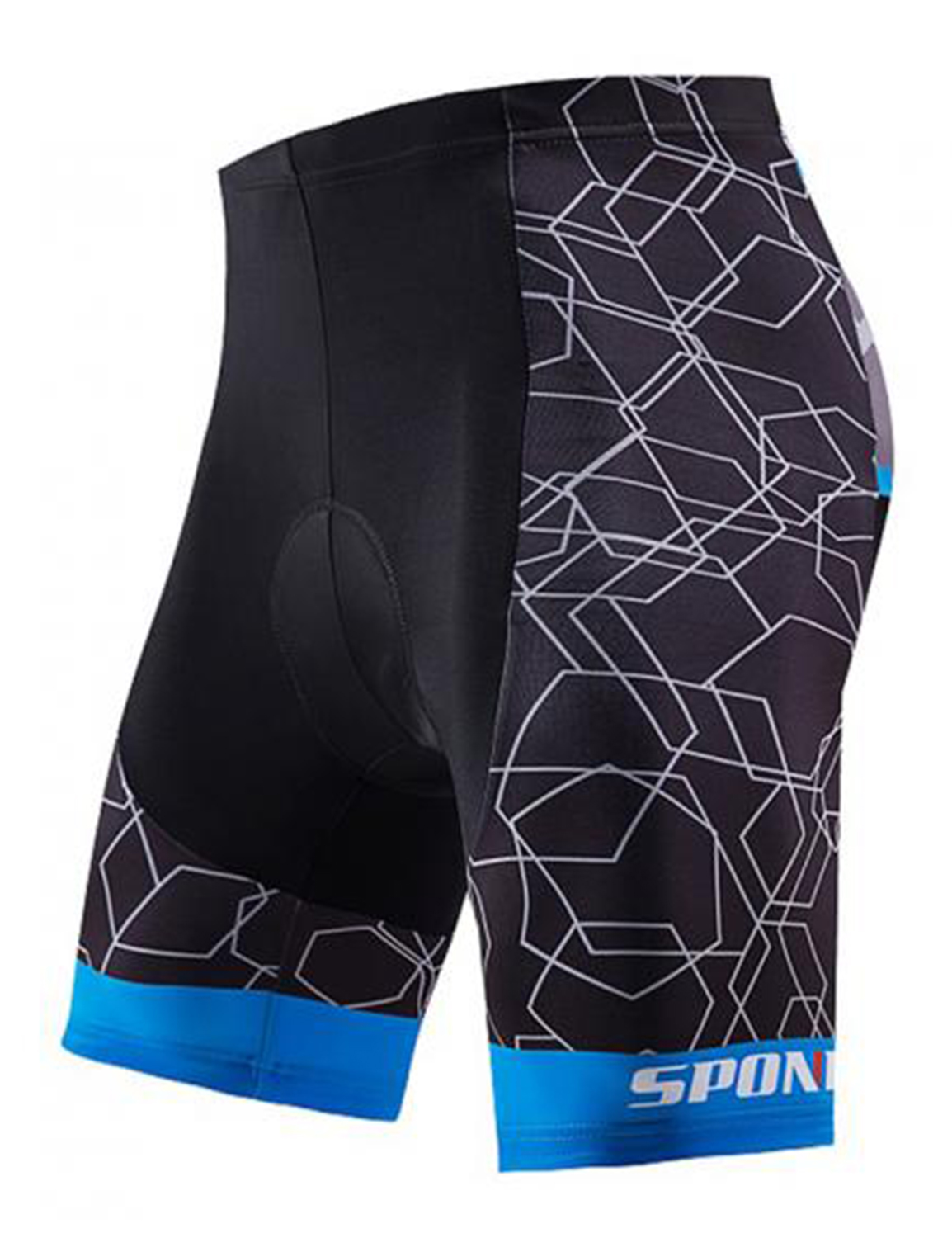 Cycling Shorts-QXFM5NS050-2 (1) Cycling Bike Shorts Mens High Elastic Cyclist Biking Half Pants - Image 1