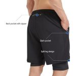 Men's 2-in-1 Athletic Running Shorts 7" Dry Fit Workout Gym Outdoor Sports Wear with Multiple Pockets Training Short - Image 4