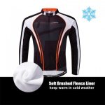 Men Winter Cycling Uniforms Bike Jersey Windproof Bike Pants - Image 3