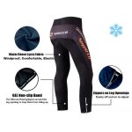 Men Winter Cycling Uniforms Bike Jersey Windproof Bike Pants - Image 4