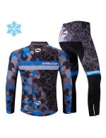 Winter Cycling Jersey Sets Men MTB Road Biker Clothing - Image 2