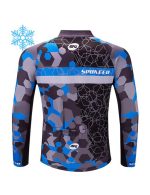 Warm Cycling Jersey for Men Winter Road Riding Shirt Fleece - Image 2