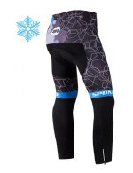 Men's Cycling Bike Trousers Windproof Fleece Bicycle Pants Warm - Image 2