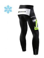 Men's Cycling Bike Trousers Windproof Fleece Bicycle Pants Warm - Image 9