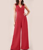 Sponeed Women's Summer Sleeveless Jumpsuit