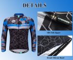Padded Men’s Long Jerseys Suits Comfort Cycling Clothes Kits Falls - Image 6