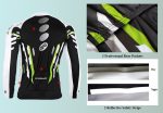Long Sleeve Bike Bicycle Jersey Shirts Mens Spin Bicycle Sportswear - Image 5
