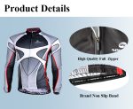 Long Sleeve Bike Bicycle Jersey Shirts Mens Spin Bicycle Sportswear - Image 3