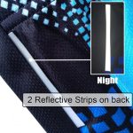 Men's Long Sleeve Bike Reflective Full Zip Bicycle Shirts Pockets - Image 5