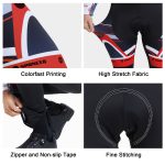 Men's Cycling Bike Trousers Windproof Fleece Bicycle Pants Warm - Image 6