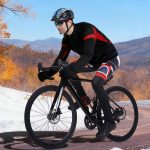 Men's Cycling Bike Trousers Windproof Fleece Bicycle Pants Warm - Image 2