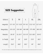 Warm Bike Pants Men Winter MTB Road Cycling Tights Stretchy - Image 7