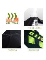 Padded Thermal Fleece Bicycle Pants Men's Windproof Biking Trousers - Image 6