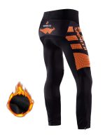 Cycling Pants Men Fleece Winter Warm Bike Riding Trousers - Image 2