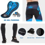 Warm Bike Pants Men Winter MTB Road Cycling Tights Stretchy - Image 6