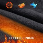 Padded Thermal Fleece Bicycle Pants Men's Windproof Biking Trousers - Image 3