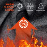 Cycling Pants Fleece Thermal Windproof Pants Trousers - Image 2