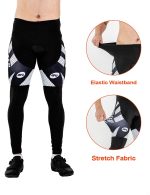 Cycling Pants Fleece Thermal Windproof Pants Trousers - Image 4