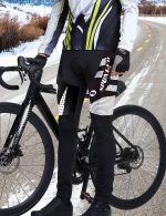 Cycling Pants Fleece Thermal Windproof Pants Trousers - Image 8