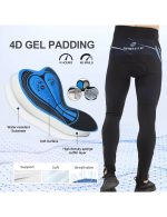 Sponeed Men's Bicycle Pants 4D Padded Road Cycling Tights Leggings Outdoor Cyclist Riding Bike Wear - Image 8