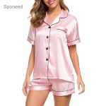 Sponeed Womens Sleepwear Short Casual Sets - Image 5