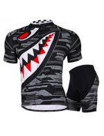 Men's Bicycle Shirt Cycle Shorts Outdoor & Indoors Biker Sportswear - Image 2
