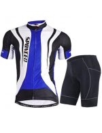 Men Bike Jersey & Shorts Kits Stretchy Team Bike Wear Tights