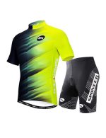 Sponeed Cycling Jersey Short Sleeve Suits Men Bike Clothing Road Bicycle Shorts Padded Outfits