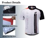 Bike Jersey Road Cycling Shirt Quick Dry Cycle Tight Tops White - Image 3