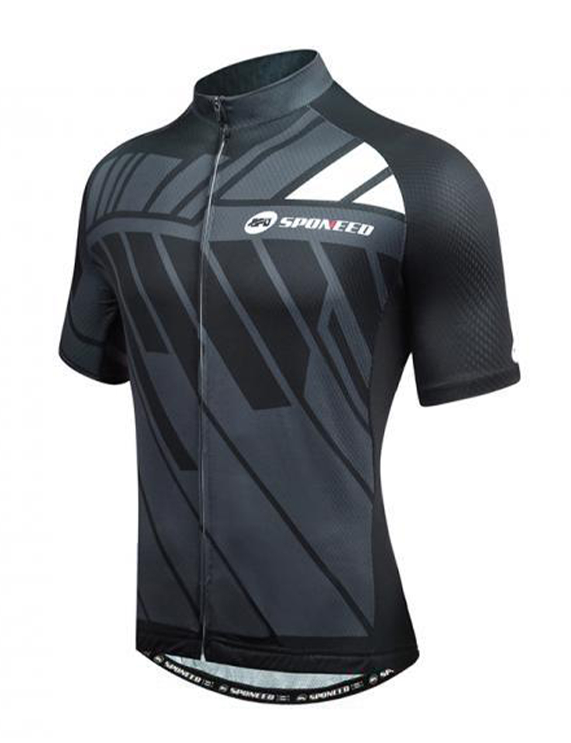 Short Sleeve Cycling Jersey-QXFM5NS054-1 (1) Sponeed Cyclists' jerseys cycling Team Bike Shirt Road Racing Jersey with Pockets Cycle Tops - Image 1