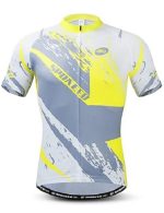 Men Bicycle Jersey Full Zipper Biking Shirt Cycling Tops Breathable