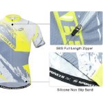 Men Bicycle Jersey Full Zipper Biking Shirt Cycling Tops Breathable - Image 4