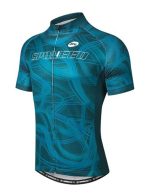 Men's Cycling Jerseys Tops Biking Shirts Short Sleeve Bike Clothing Full Zipper Bicycle Jacket with Pockets