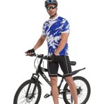 Men Bike Jersey Short Sleeve Road Cycling Shirts Biking Tops Moisture Wicking - Image 5